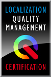 Quality Management In Localization Certification In association with TAUS